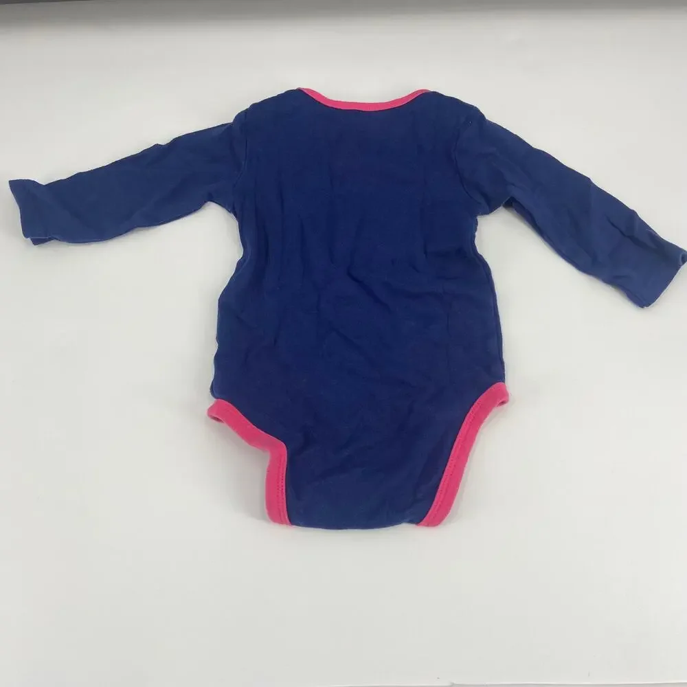 Carters Little Sister Long Sleeve one piece 9M